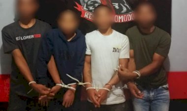 Unit-Jatanras-Komodo-Manggarai-Barat-Amankan-Empat-Tersangka-Spesialis-Pembobolan-Gudang-Toko