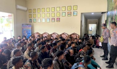 Tersisa-3-Hari,-Ratusan-Casis-Polri-Mendaftar-di-Polres-Sumba-Barat
