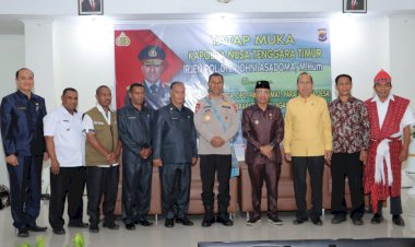 Kunker-di-Soe,-Kapolda-NTT-Melakukan-Tatap-Muka-dengan-unsur-Forkopimda-Kabupaten-TTS