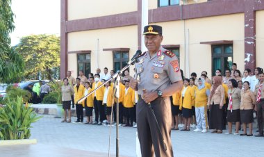Safari-Kamtibmas-di-SMAN-3-Kupang,-Kapolda-NTT-Dorong-Kesadaran-Kamtibmas-dan-Motivasi-Semangat-Belajar