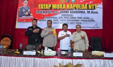 Kapolda-NTT-Gencarkan-Sinergi-Kamtibmas-Bersama--Forkopimda-di-Sumba-Barat-Daya