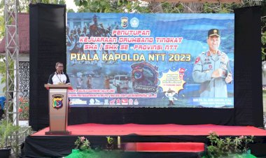 Kapolda-NTT-Menutup-Lomba-Drumband-dan-Sampaikan-Himbauan-Terkait-Pemilu-2024