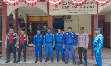 Jamin-Keamanan-Setiap-Tahapan-Pemilu,-Personel-OMB-Turangga-Polda-NTT--Aktif-Lakukan-Patroli