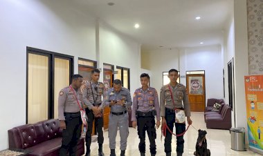 Satgas-Sterilisasi-Lakukan-Patroli-Cegah-Gangguan-di-Kantor-KPU-dan-BAWASLU-NTT