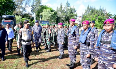 Polda-NTT-dan-Polres-Jajaran-Siaga-Bencana,-Apel-Melibatkan-Instansi-Terkait