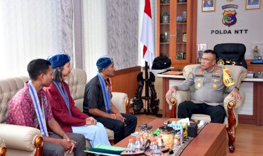 Kapolda-NTT-Terima-Audiensi-dari-Gerakan-Mahasiswa-Kristen-Indonesia
