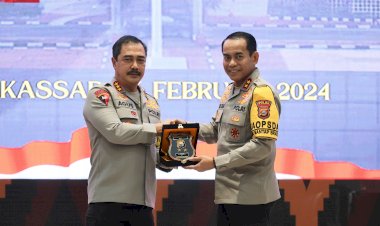 Wakapolri-Berkunjung-ke-Polda-Sulsel,-Beri-Arahan-Kepada-Personel