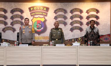 Polda-NTT-Gelar-Rapat-Koordinasi-Kesiapan-Akhir-Menjelang-Pemilu-Tahun-2024