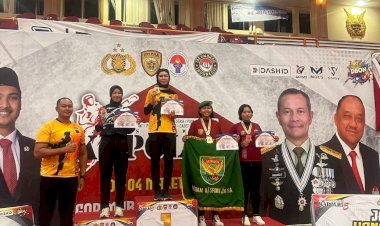 Polwan-Polda-NTT-Raih-Medali-Perunggu-di-Kejuaraan-Nasional-Taekwondo-Piala-Kapolri-Cup-V-2024