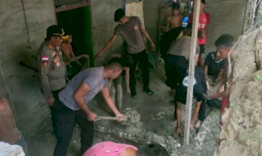 Polres-Peduli,-Respon-Cepat-Dengan-Terjunkan-20-Personel-Bantu-Warga-Terdampak-Tanah-Longsor