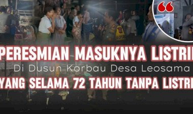 Penuhi-Janjinya,-Kapolres-Belu,-AKBP-Richo-N.D-Simanjuntak-Resmikan-Penyalaan-Listik-untuk-Warga-dusun-Korbau-yang-72-Tahun-Hidup-dalam-Kegelapan