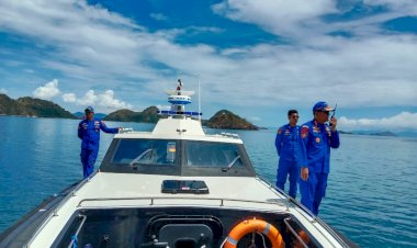 Personel-Polairud-Polda-NTT-Kawal-Rombongan-HGH-Level-Dialogue-and-Cooperation-Mechanism-HDCM-RI-RRT-IV-dengan-Aman