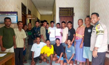 Restorative-Justice,-Polsek-Raihat-Selesaikan-Kasus-Pengeroyokan-di-Lapangan-Turiskain