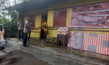 Polres-Ngada-Bedah-Rumah-Warga,-Berikan-Kehidupan-Baru-bagi-Keluarga-Kurang-Mampu