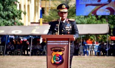 Perayaan-Hari-Bhayangkara-ke-78,-Kapolda-NTT-Minta-Kritikan-dan-Masukan-Masyarakat