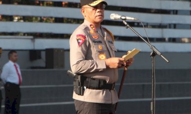 Pimpin-Apel-Gelar-Pasukan-Operasi-Patuh-Turangga-2024,-Kapolda-NTT:-Terhadap-Pelanggar,-Tegakkan-Hukum-secara-Humanis