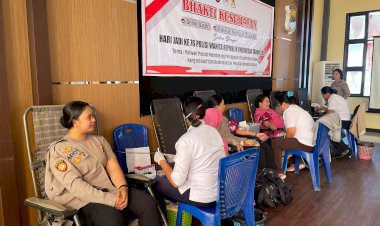 Polwan-Polda-NTT-Rayakan-Hari-Jadi-ke-76-dengan-Kegiatan-Kemanusiaan