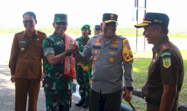 Kapolda-NTT-Irjen-Pol-Daniel-Tahi-Monang-Silitonga-Hadiri-Penjemputan-Pangdam-IX/Udayana