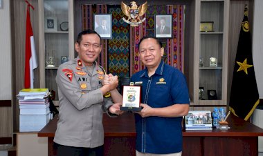 Wakapolda-NTT-Terima-Kunjungan-Kerja-Kepala-Kantor-Wilayah-DJBC-Bali,-NTB,-dan-NTT