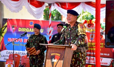Korps-Brimob-Peringati-HUT-Ke-79,-Satbrimob-Polda-NTT-Gelar-Syukuran-Sederhana-di-Mako