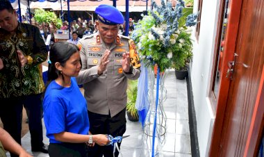 Peresmian-Bedah-Rumah-Warnai-Perayaan-HUT-ke-74-Ditpolairud-Polda-NTT