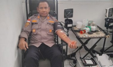 Aksi-Peduli-Kemanusiaan-Kabag-Sumda-Polres-TTS-Donorkan-Darahnya-Untuk-Warga-TTS-Yang-Membutuhkan