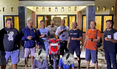 Kasat-Reskrim-Polres-Rote-Ndao-:-Terduga-Penggelapan-R2-Berhasil-Diamankan,-Pemeriksaan-Intensif-Dilakukan