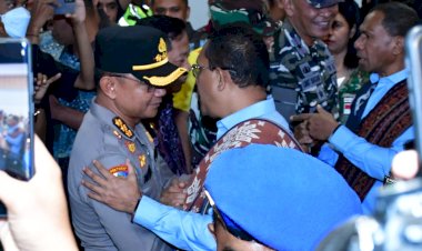 Irwasda-Polda-NTT-Kombes-Pol-Murry-Miranda,-S.I.K.-Hadiri-Penyambutan-Gubernur-dan-Wakil-Gubernur-NTT-di-Bandara-El-Tari-Kupang