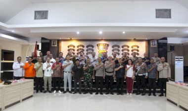Polda-NTT-Gelar-Rapat-Koordinasi-Lintas-Sektoral,-Siapkan-Pengamanan-Perayaan-Paskah-2025