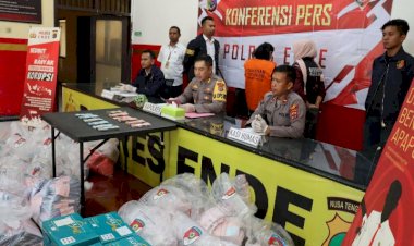 Polres-Ende-Tetapkan-FM-sebagai-Tersangka-Dugaan-Korupsi-Rp1,9-Miliar-di-RSUD-Ende