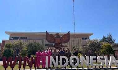 Kapolda-NTT-Tinjau-PLBN-Wini,-Perkuat-Sinergi-Keamanan-dan-Layanan-Perbatasan