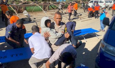 Respons-Cepat-Polri,-Polres-TTS-Dirikan-Posko-Kesehatan-Tangani-331-Korban-Keracunan-MBG