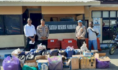 Polres-Alor-Amankan-947-Liter-Miras-Jenis-Sopi-Kiser-dalam-Operasi-KRYD-Penertiban-Minuman-Keras