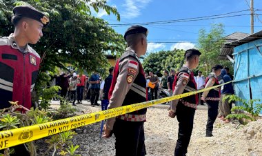 Ditsamapta-Polda-NTT-Kawal-Ketat-Rekonstruksi-Kasus-Pembunuhan-Berencana-Sebastian-Bokol,-Situasi-Aman-dan-Kondusif