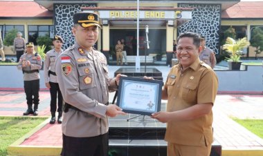 Polres-Ende-Raih-Penghargaan-Panitia-ETMC-2025-atas-Pengamanan-Sukses-dan-Kondusif