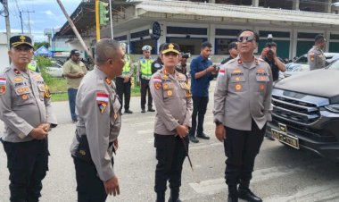 Wakapolda-NTT-Tinjau-Pos-Terpadu-Operasi-Lilin-di-TTU,-Pengamanan-Nataru-Berbasis-Analisis-Kerawanan