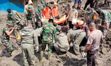 Polda-NTT-Sampaikan-Duka-Mendalam,-Satu-Korban-Longsor-di-Manggarai-Timur-Ditemukan-Tim-Gabungan