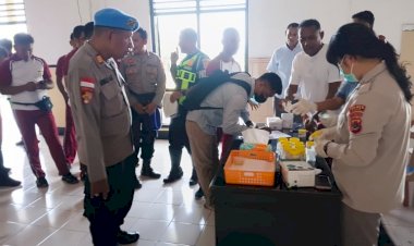 Polres-Ende-Tes-Urine-187-Personel,-Kapolres-Tegaskan-Nol-Toleransi-Narkoba