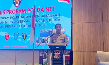 Wakapolda-NTT-Buka-Rakernis-Propam-2026,-Tegaskan-Penguatan-Integritas