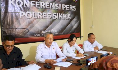 Polres-Sikka-Tahan-Dua-Tersangka-TPPO-Eltras-Cafe,-Satu-Tersangka-Kasus-Persetubuhan-dan-Penganiayaan-Anak