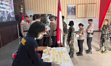 Tes-Urin-Mendadak-di-Sat-Brimob,-237-Personel-Dinyatakan-Negatif-Narkoba