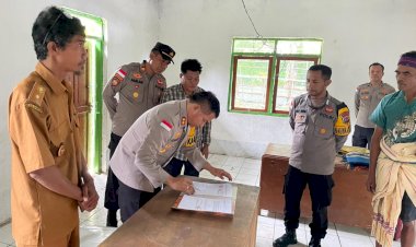 Usai-Penanda-Tanganan-Hibah-Tanah,-Pospol-Umbu-Ratu-Nggay-Tengah-Siap-Dibangun