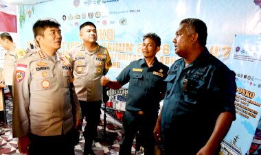 Antisipasi-Lonjakan-Pemudik,-Polda-NTT-Cek-Langsung-Kesiapan-Pos-Pengamanan