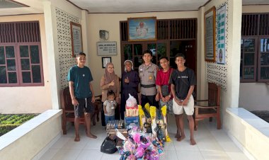 Merajut-Toleransi-di-Batas-Negeri,-Brigpol-Paesal-Berbagi-Kebahagiaan-Bersama-Anak-Panti-di-Atambua