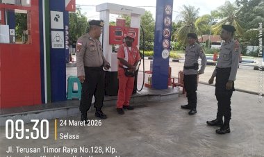 Ops-Ketupat-Turangga-2026:-Subsatgas-Pam-Obvit-Polda-NTT-Intensifkan-Patroli,-Objek-Vital