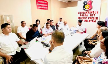 Terungkap!-Investasi-Bodong-Rugikan-40-Korban-hingga-Rp700-Juta,-Dirreskrimsus-Polda-NTT-Kombes-Pol-Hans-Rachmatulloh-Irawan,-S.I.K.,-M.H.-Selesaikan-Secara--Restorative-Justice