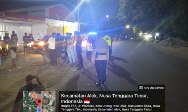 Polres-Sikka-Tindak-Lanjuti-Aduan-Judi-Dadu-Putar-di-Pasar-Alok,-Satu-Orang-Diamankan