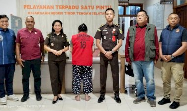Bos-Perusahaan-Diduga-Terlibat-TPPO,-Ditres-PPA-PPO-Polda-NTT-Limpahkan-Tersangka-ke-Kejaksaan