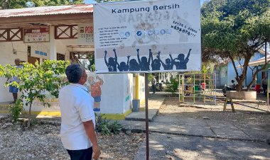 Tuatuka-Matangkan-Persiapan-Lomba-Kampung-Bebas-Narkoba-Tingkat-Nasional,-Ditresnarkoba-Polda-NTT-Lakukan-Supervisi