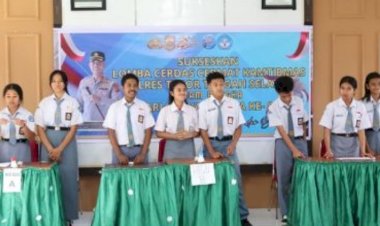 Hari-Bhayangkara-ke-80,-Polres-TTS-Asah-Wawasan-Pelajar-Lewat-Lomba-Cerdas-Cermat-Kamtibmas